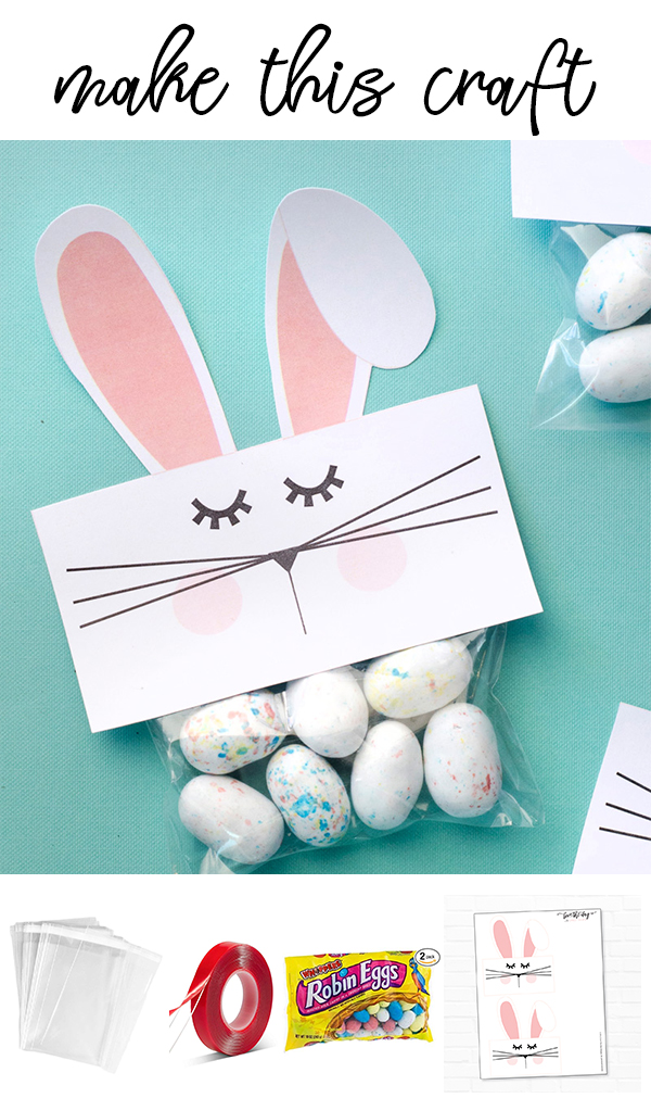 FREE Printable Bunny Craft by Lindi Haws of Love The Day