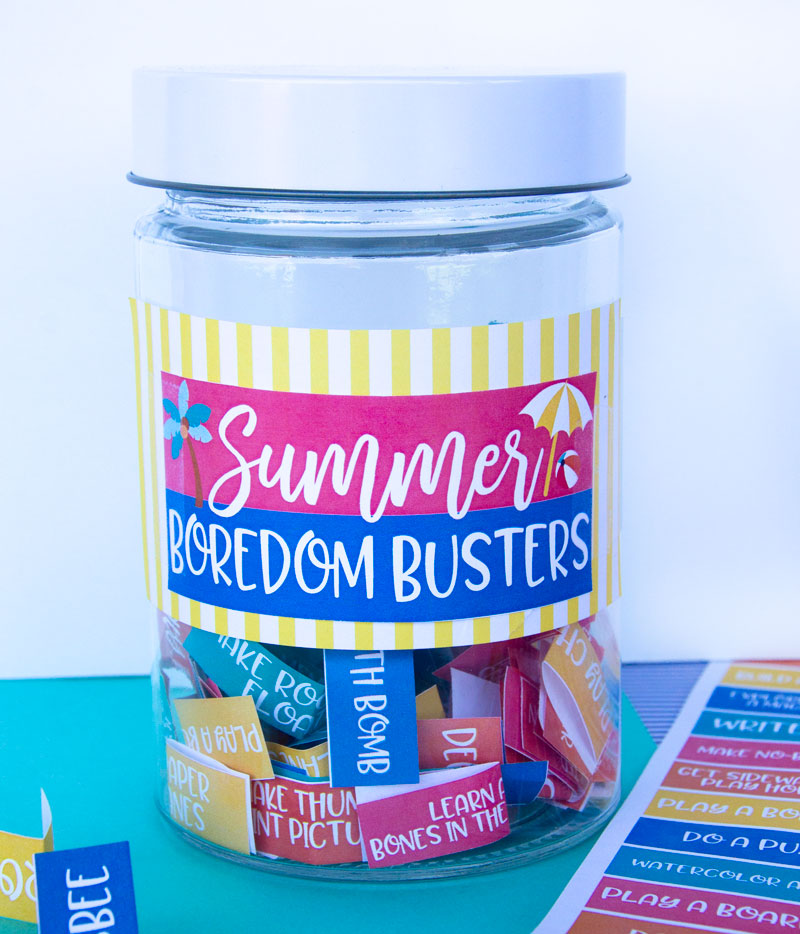 Summer Boredom Busters & FREE PRINTABLE by Lindi Haws of Love The Day