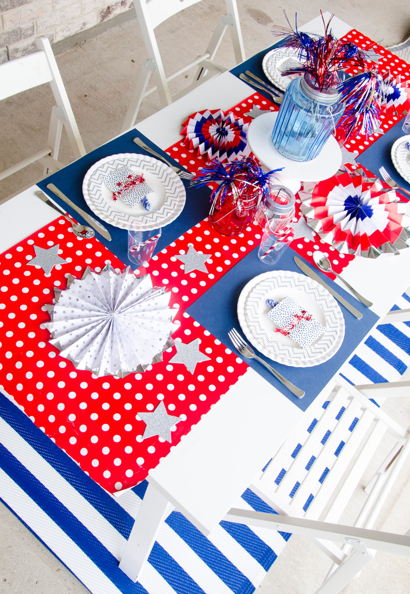 4th of July Party Decorating Ideas by Lindi Haws of Love The Day