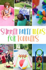 Summer Party Games for Toddlers on Love The Day by Lindi Haws