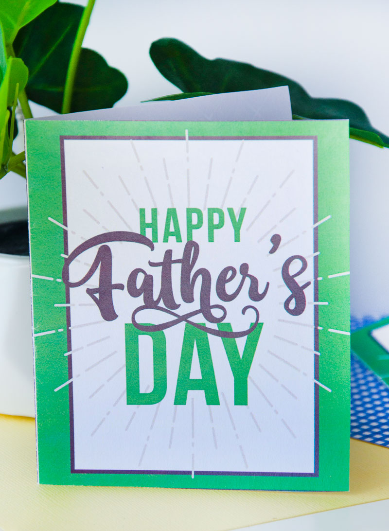 Free Printable Father's Day Card by Lindi Haws of Love The Day