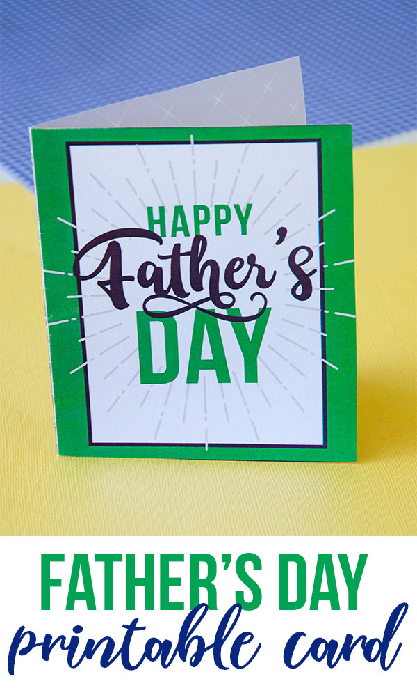 Free Printable Father's Day Card by Lindi Haws of Love The Day