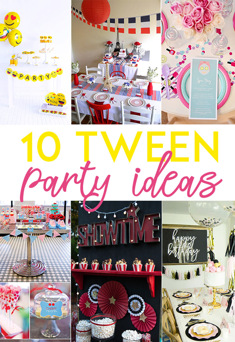 10 Tween Party Ideas on Love The Day by Lindi Haws