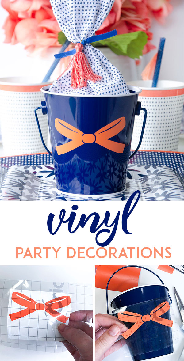 Vinyl Party Decorations by Lindi Haws of Love The Day