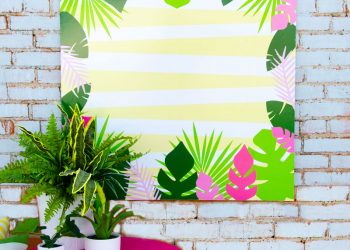 FREE PRINTABLE Tropical Backdrop by Lindi Haws of Love The Day