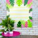 FREE PRINTABLE Tropical Backdrop by Lindi Haws of Love The Day