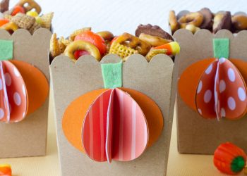 Pumpkin Party Favors with Cricut