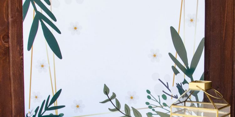 FREE Bridal Shower Backdrop by Lindi Haws of Love The Day