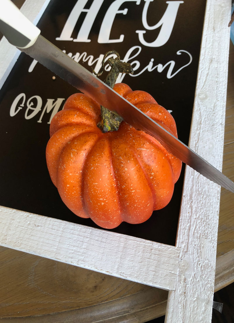 Fall Pumpkin Decor Tutorial by Lindi Haws of Love The Day