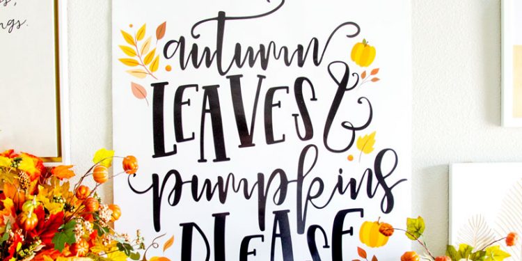Fall Backdrop FREE Printable by Lindi Haws of Love The Day