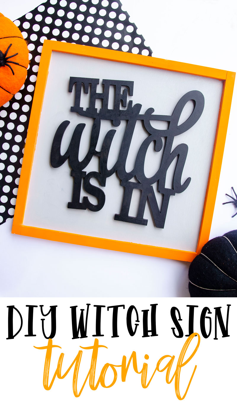 How To Make A Halloween Sign by Lindi Haws of Love The Day