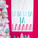 FREE PRINTABLE Christmas Poster by Lindi Haws of Love The Day