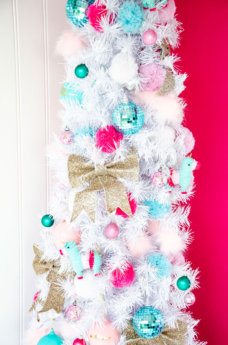Colorful Christmas Dream Tree with Michaels by Lindi Haws of Love The Day