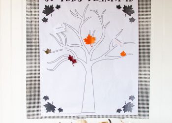 Thankful Tree Crafts & FREE DOWNLOAD by Lindi Haws of Love The Day