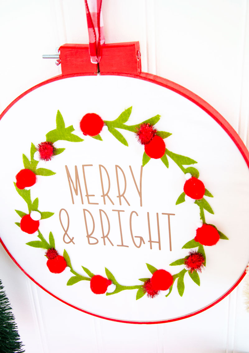 Embroidery Hoop Craft Tutorial by Lindi Haws of Love The Da