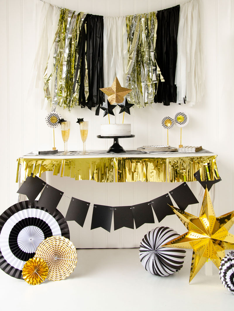New Years Eve Party Ideas with Cricut by Lindi Haws of Love The Day