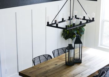 Black Dining Room Transformation by Lindi Haws of Love The Day