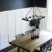 Black Dining Room Transformation by Lindi Haws of Love The Day