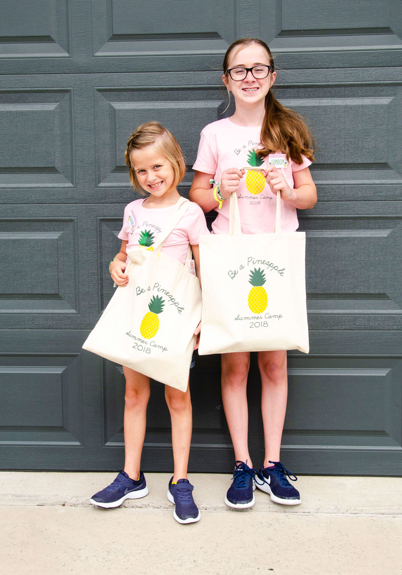 Activity days camp ideas – be a pineapple