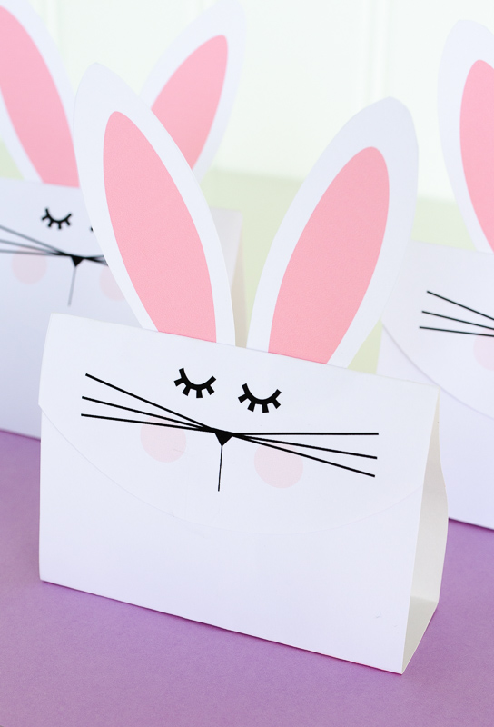 Bunny Gift Bag PRINTABLE by Lindi Haws of Love The Day