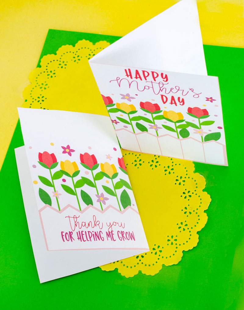 Mother's Day Printable Card by Lindi Haws of Love The Day
