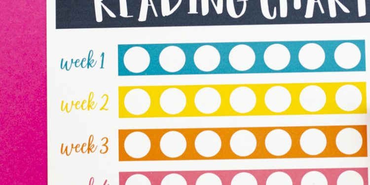 Reading Log Printable by Lindi Haws of Love The Day