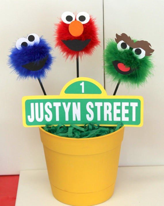 Sesame Street Party Ideas on Love The Day