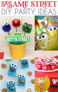12 Sesame Street Party Ideas by Lindi Haws of Love The Day