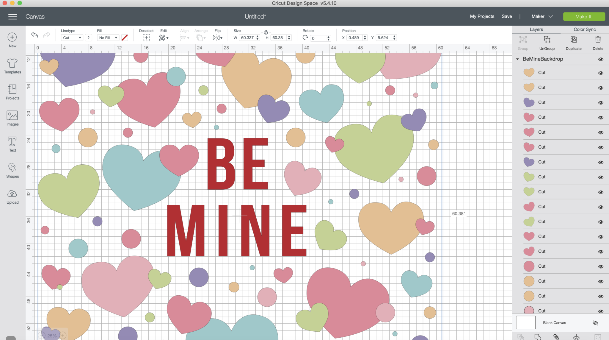 How To Cut Large Items on Cricut Machines by Love The Day