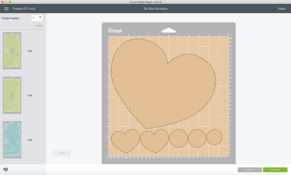 How To Cut Large Items on Circut Machines by Lindi Haws of Love The Day