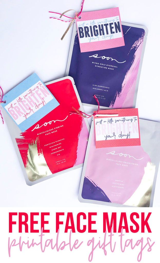 FREE Face Mask Gift Tags on Love The Day by Lindi Haws