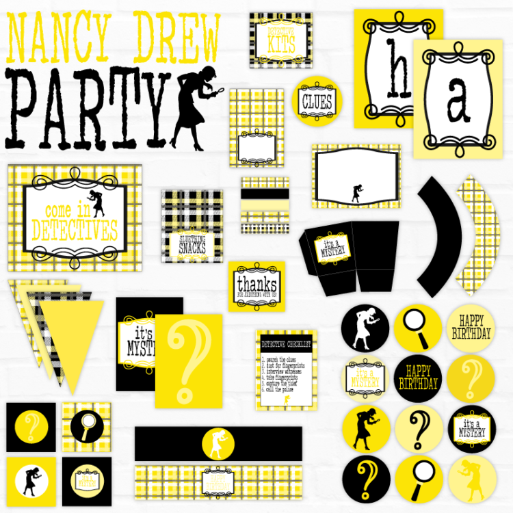 10 Nancy Drew Party Ideas on Love The Day by Lindi Haws
