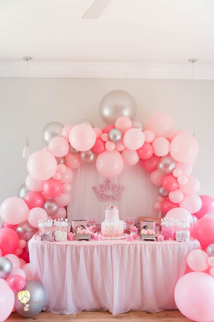 Pink Princess Party Ideas on Love The Day