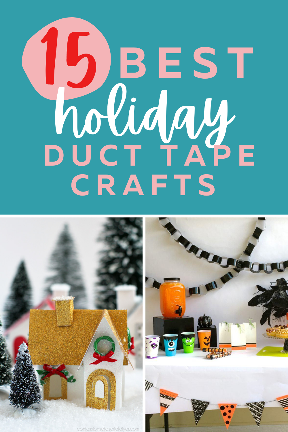 15 best holiday duct tape crafts