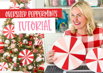 Giant Peppermints Tutorial by Lindi Haws of Love The Day