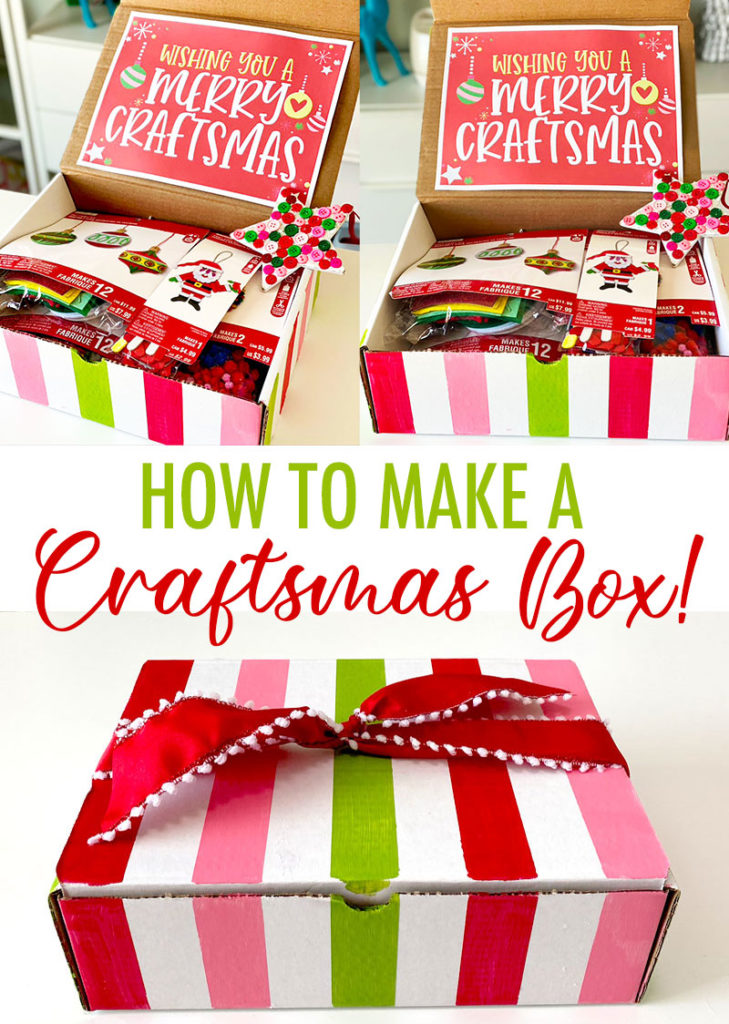 Christmas Craft Box Ideas & Tutorial on Love The Day