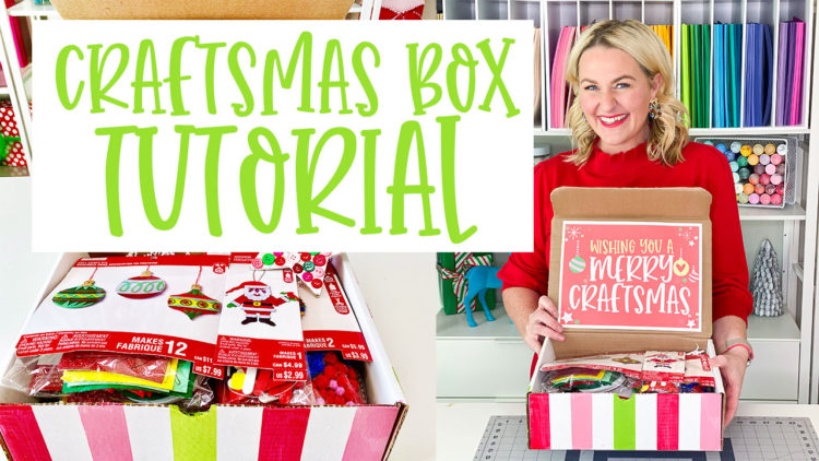 How To Make A Christmas Craft Box with Lindi Haws of Love The Day