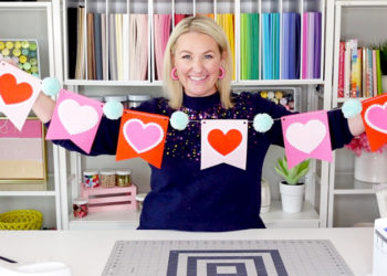 Felt Heart Garland Tutorial by Lindi Haws of Love The Day