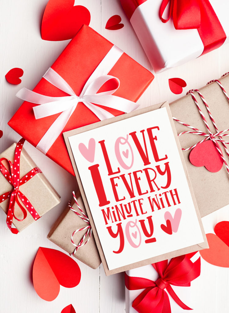 PRINTABLE Valentine's Day Card by Lindi Haws of Love The Day