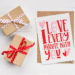 Valentine's Day PRINTABLE Card on Love The Day