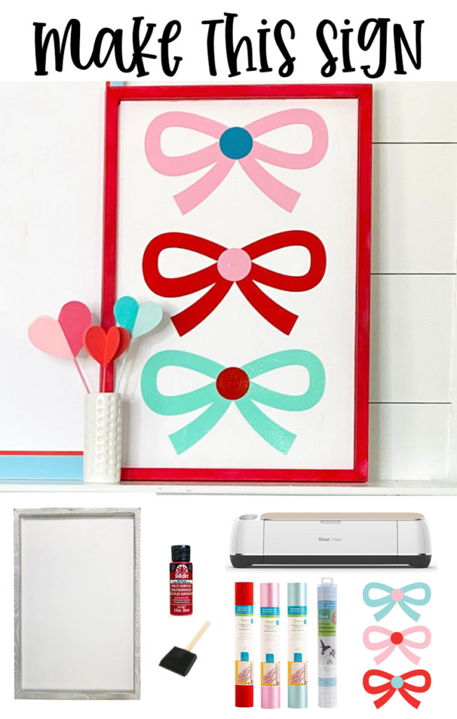How To Make a Sign with your Cricut on Love The Day