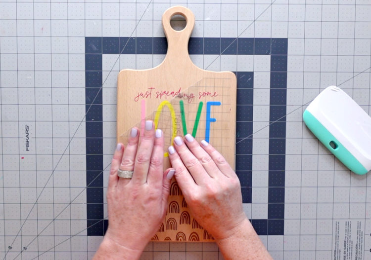 Charcuterie Board Gift Basket DIY with Cricut by Love The Day