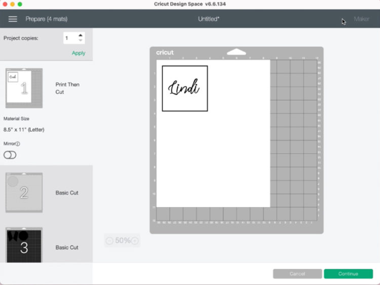 Wedding Name Tags with Cricut by Lindi Haws of Love The Day
