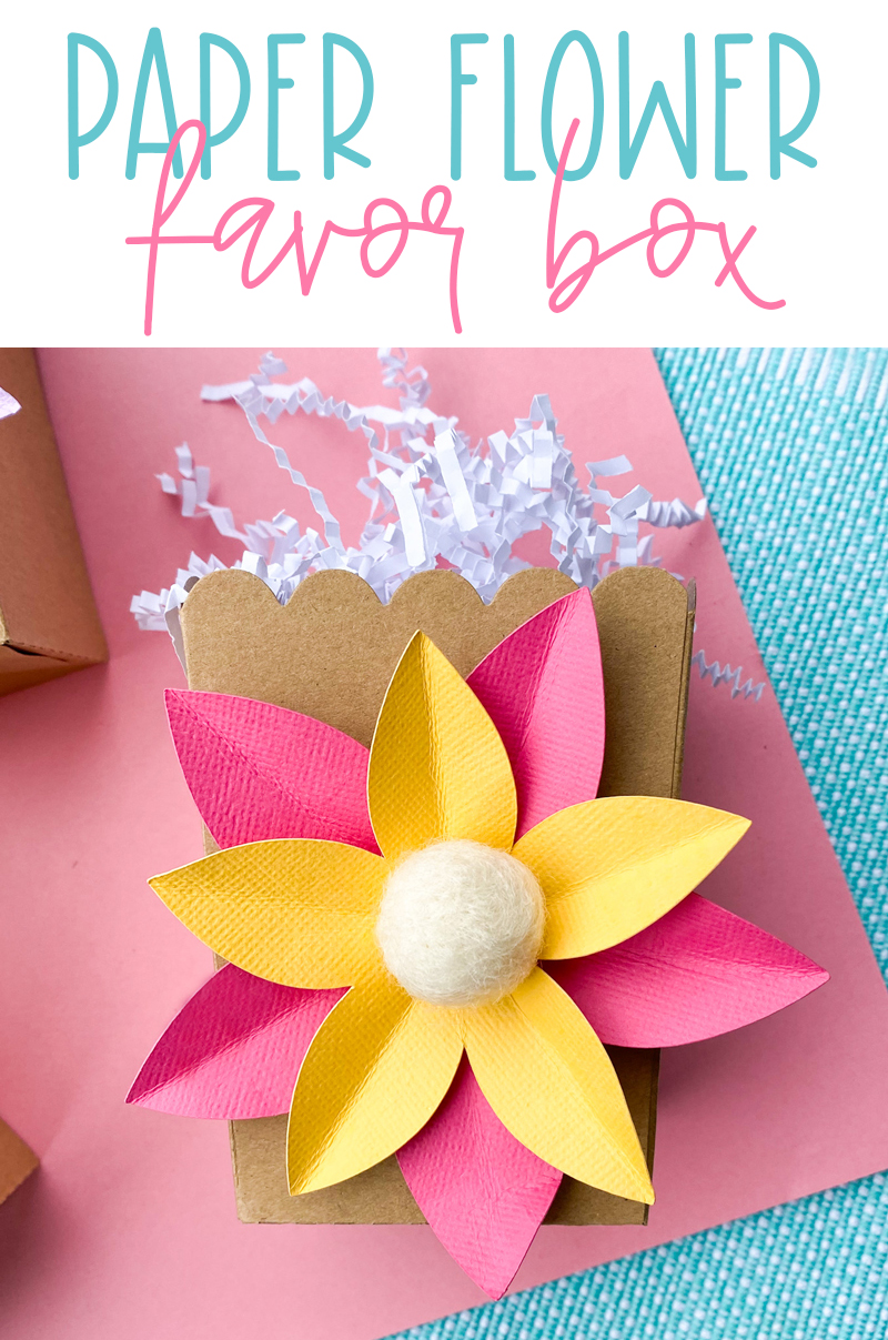 Easy Paper Flower Craft Tutorial on Love The Day