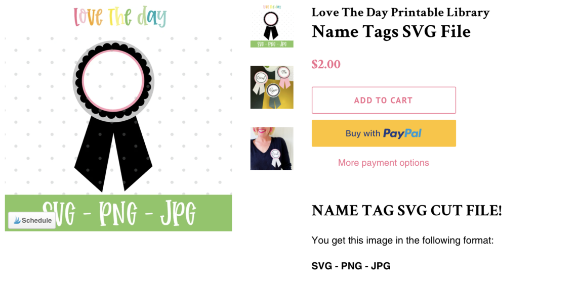 Wedding Name Tags with Cricut by Lindi Haws of Love The Day