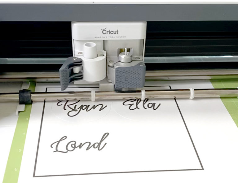 Wedding Name Tags With Cricut By Lindi Haws Of Love The Day