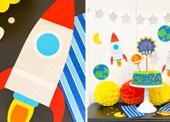 Space Party Ideas on Love The Day