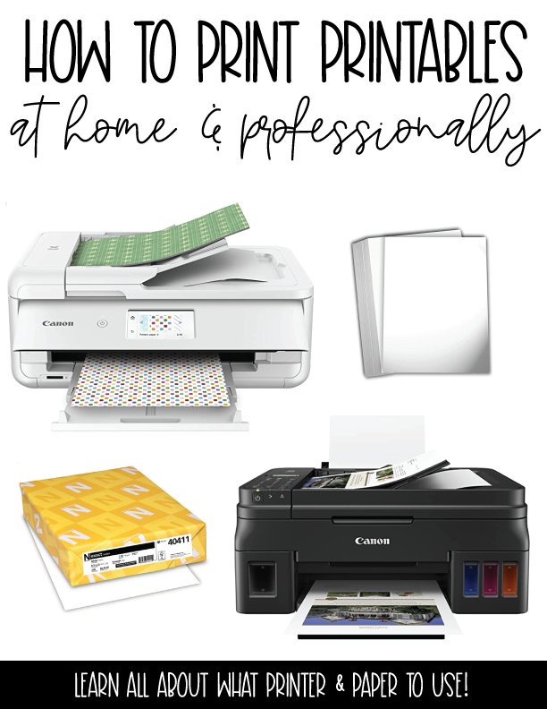 How To Print Printables