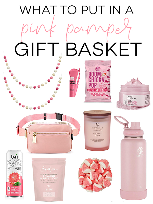 What To Put In A Pink Pamper Gift Basket 1