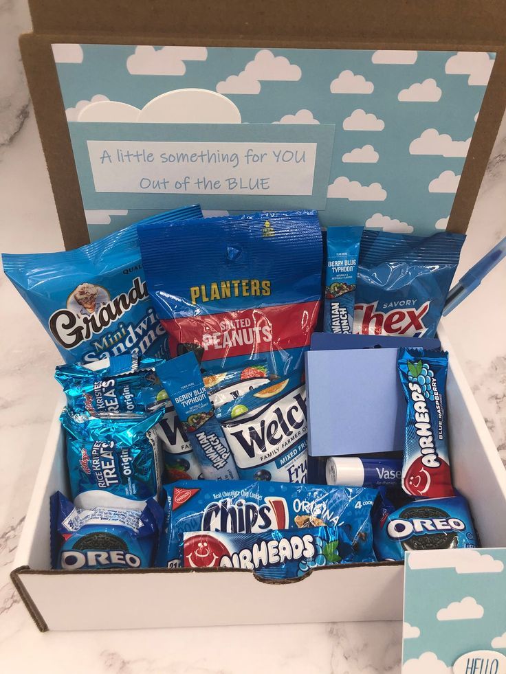 All Blue Goodie Box